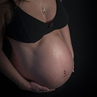 Schwangerschaftfotografie in Schleiz - Babybauch 