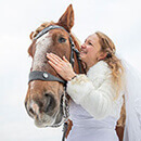 Saale-Orla-Kreis - After Wedding Shooting mit Pferd